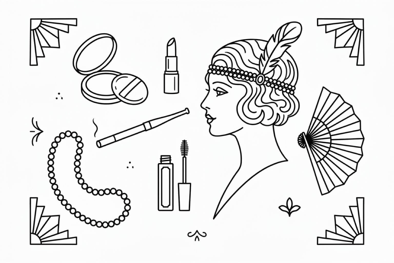 1920s Flapper Makeup: The Roaring Twenties Beauty Revolution