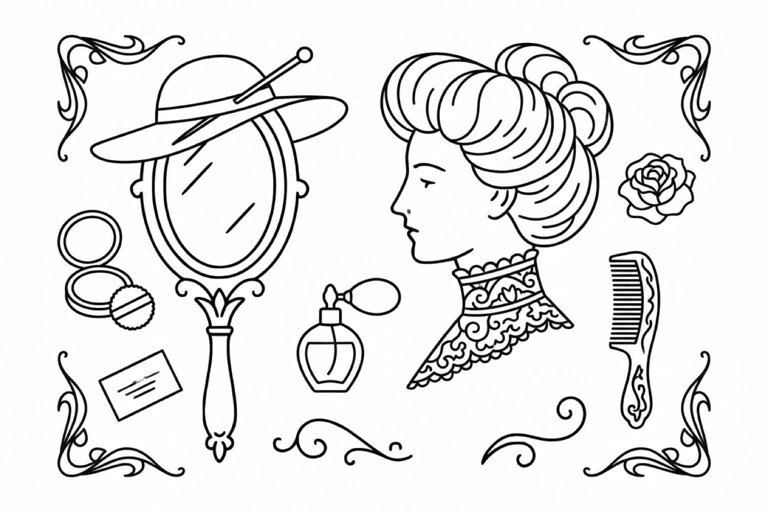 Edwardian Beauty and the Gibson Girl: Glamour at the Turn of the Century