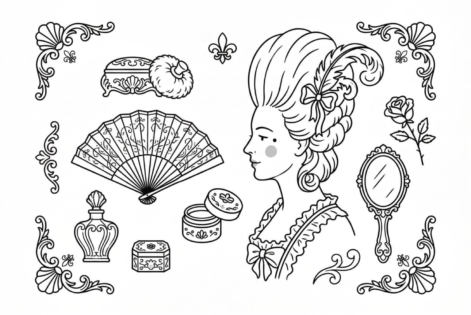 Marie Antoinette Makeup: Beauty at Versailles
